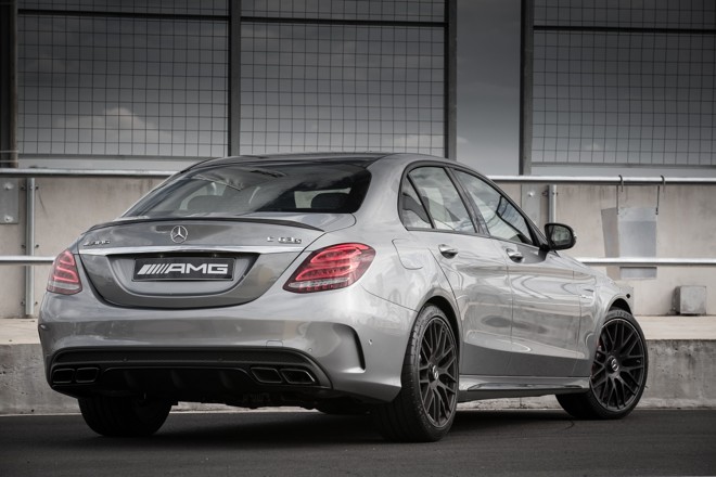 O AMG C63 é irmão da linha do Classe C. | Malagrine/Divulgação
