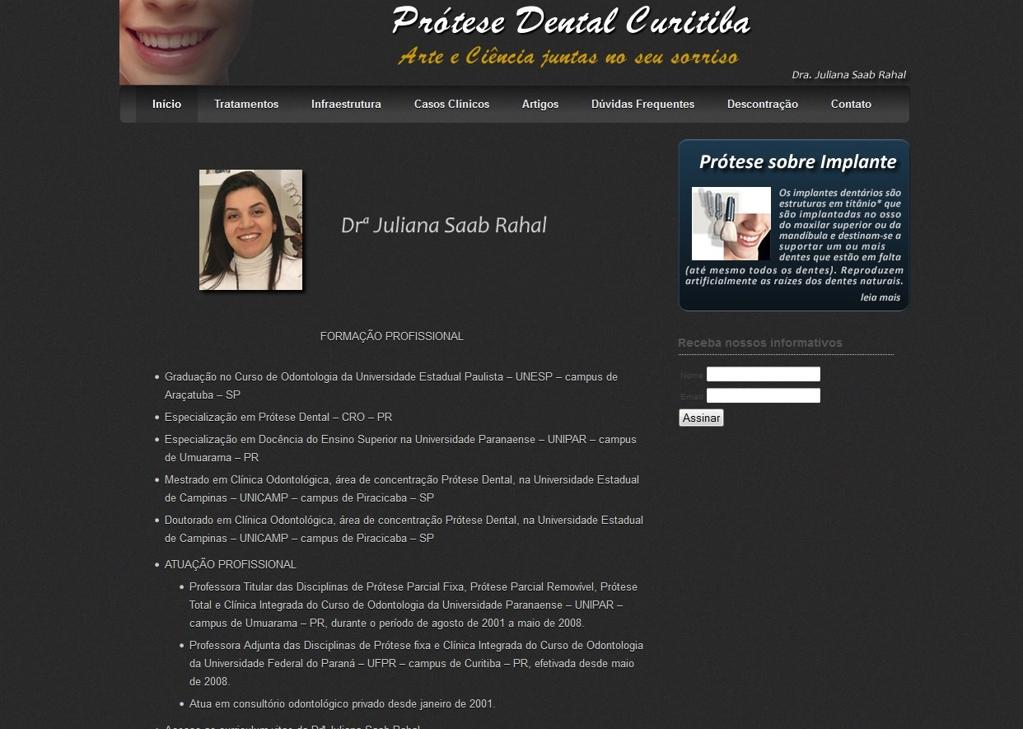 Juliana está entre os 15 professores que burlam a exclusividade. | Reprodução da internet