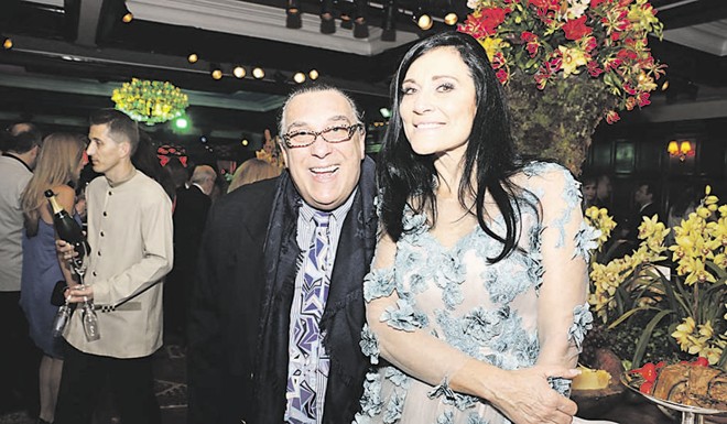 Toninho Mariutti com a produtora da festa Ilse Lambach | JADER ROCHA