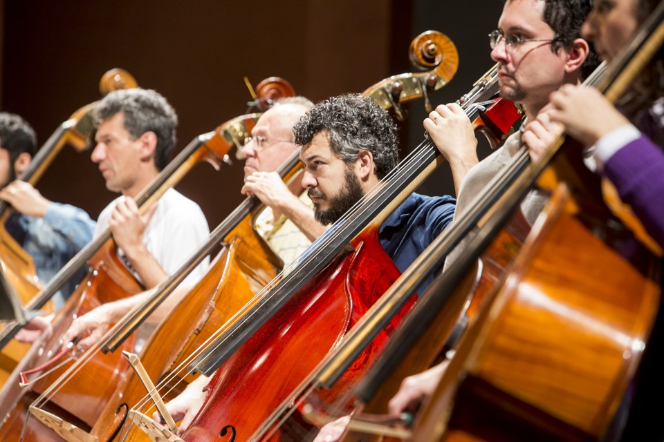 Orquestra Sinfônica do Paraná recebe maestro que poderia ter trabalhado entre os músicos do estado se não tivesse recebido bolsa da Europa. | Henry Milleo/Gazeta do Povo