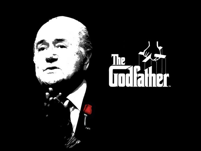 O poderoso chefão da Fifa em perigo. | 