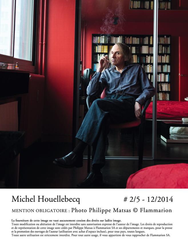 Houellebecq escreve romance para retratar “um sonho ruim”. | Divulgação