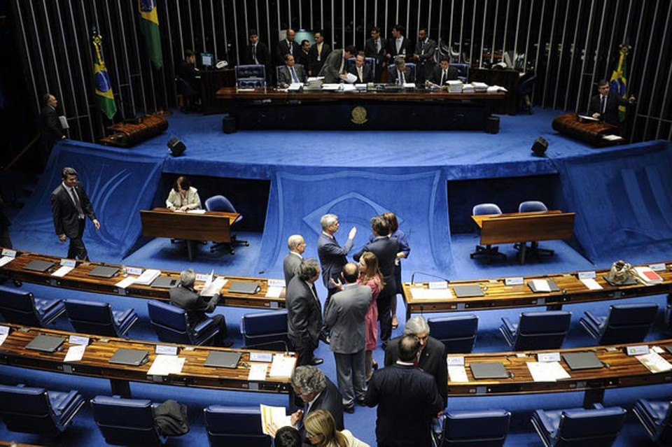 Foram 39 votos a favor e 32 contra a medida provisória 665 | Jefferson Rudy/Agência Senado