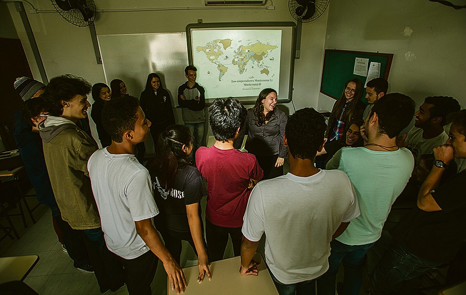 Professora do ensino médio, Maristela tem realizado trabalhos de educação interdisciplinar no IFPR. | Marcelo Andrade/Gazeta do Povo