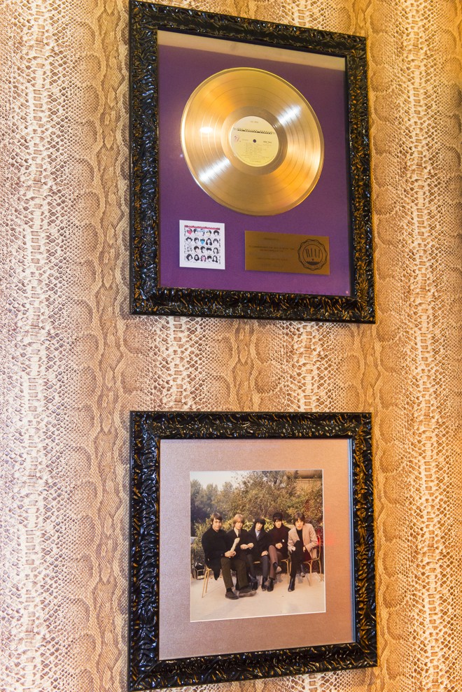 Disco de platina dos Rolling Stones do álbum Some Girls (1978). | Fred Kendi/Gazeta do Povo