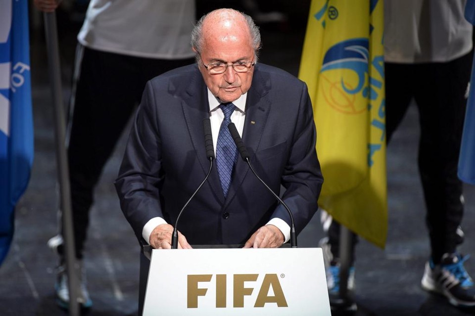 Joseph Blatter durante abertura do Congresso da Fifa. | Walter Bieri/EFE