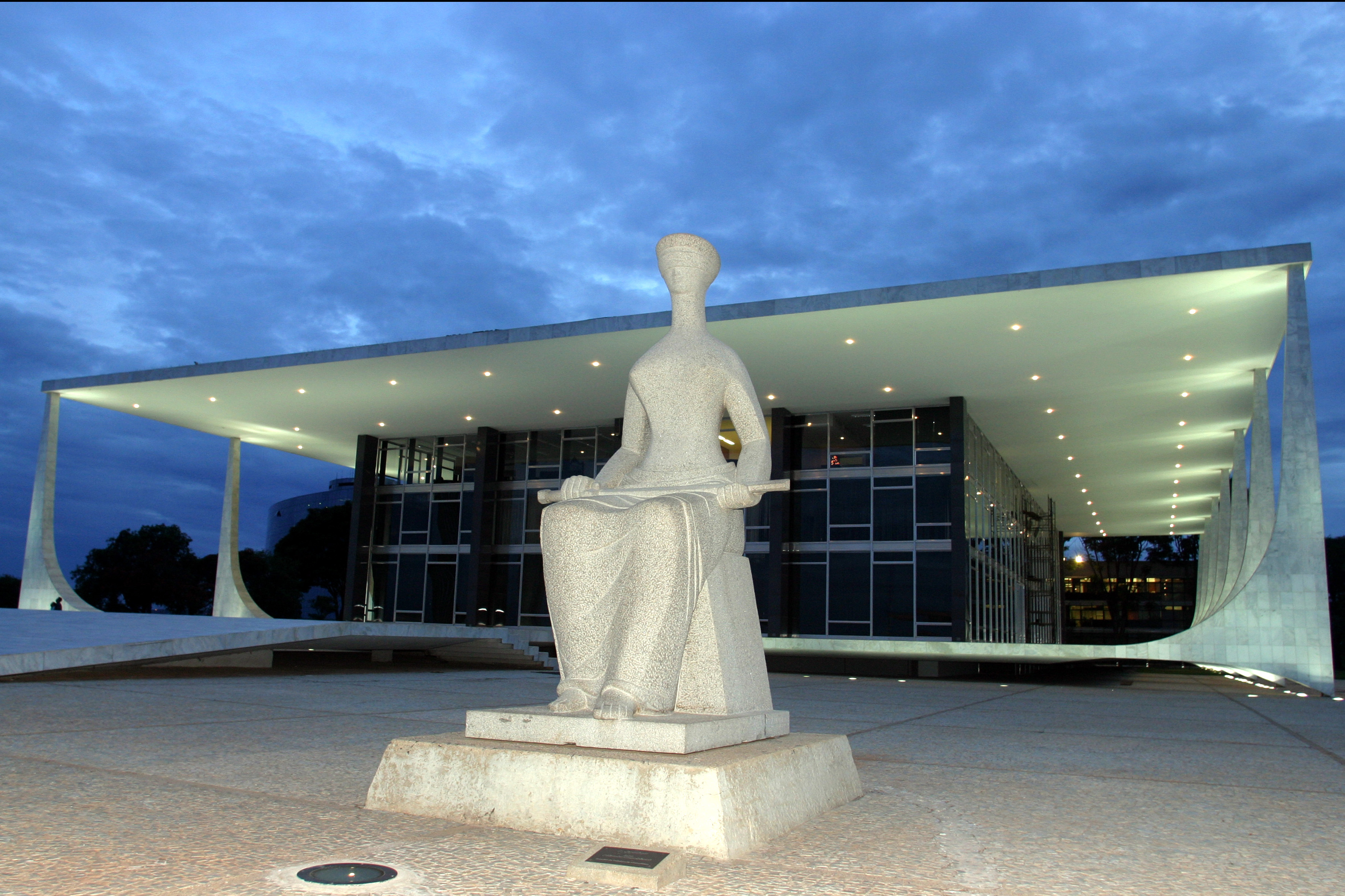 Fachada do STF: tribunal está sem o 11º ministro desde que Joaquim Barbosa se aposentou, no ano passado. | Fellipe Sampaio/STF