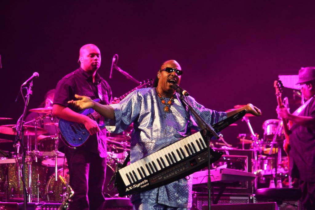 Cantor em show no Rio de Janeiro, em 2011. | Ivo Gonzalez