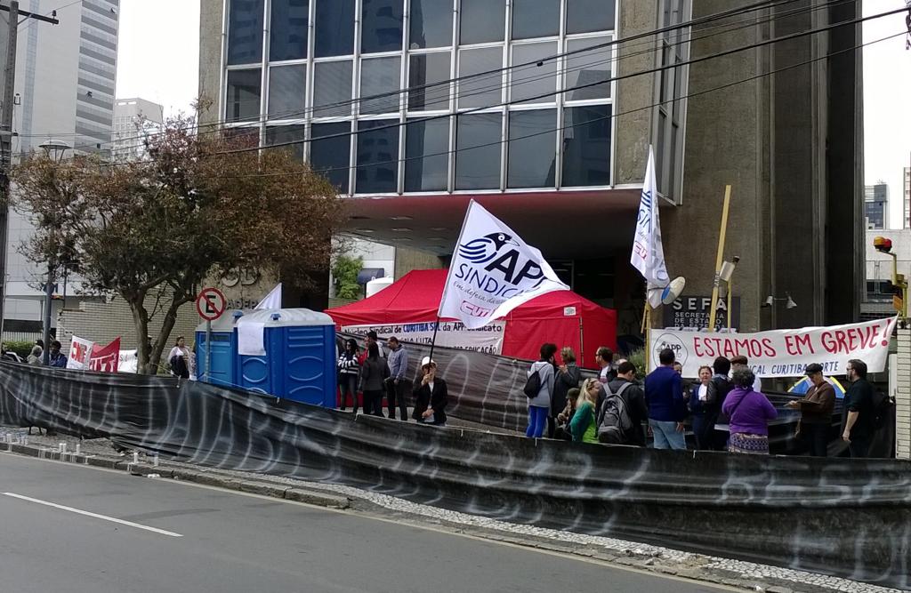 Sede da Secretaria da Fazenda fica na avenida Vicente Machado, no Centro de Curitiba | Aniele Nascimento/Gazeta do Povo