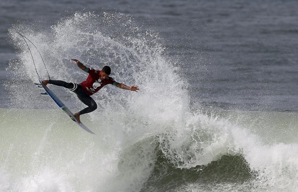 Filipe Toledo venceu a semi-final da etapa Rio do Mundial de Surfe | SERGIO MORAES/REUTERS
