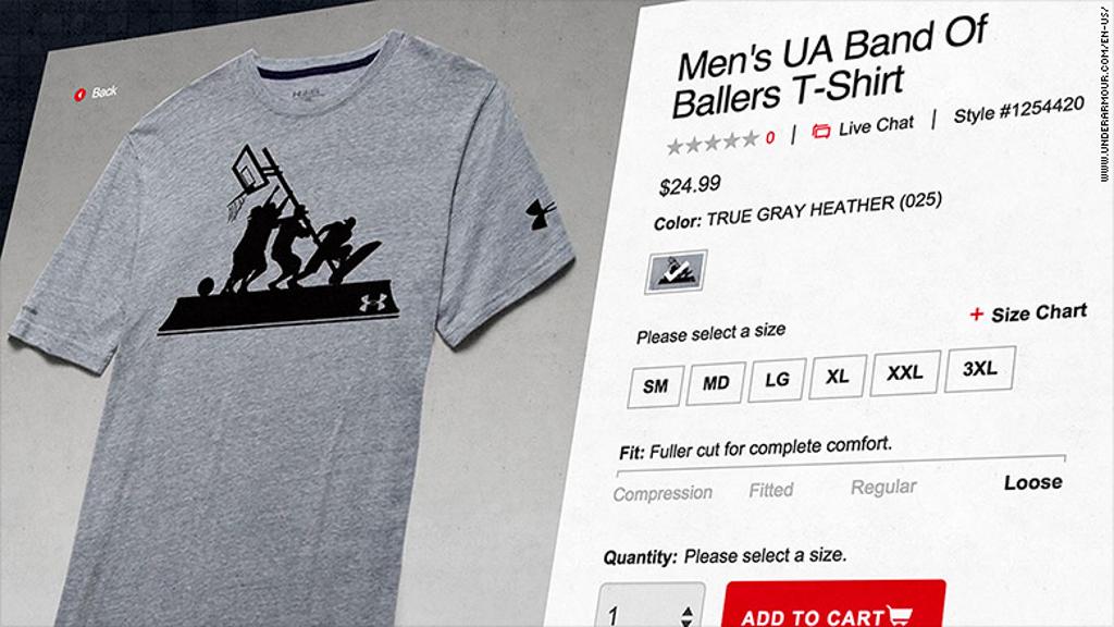 As peças eram vendidas por US$ 24,99 | Reprodução/CNN Money