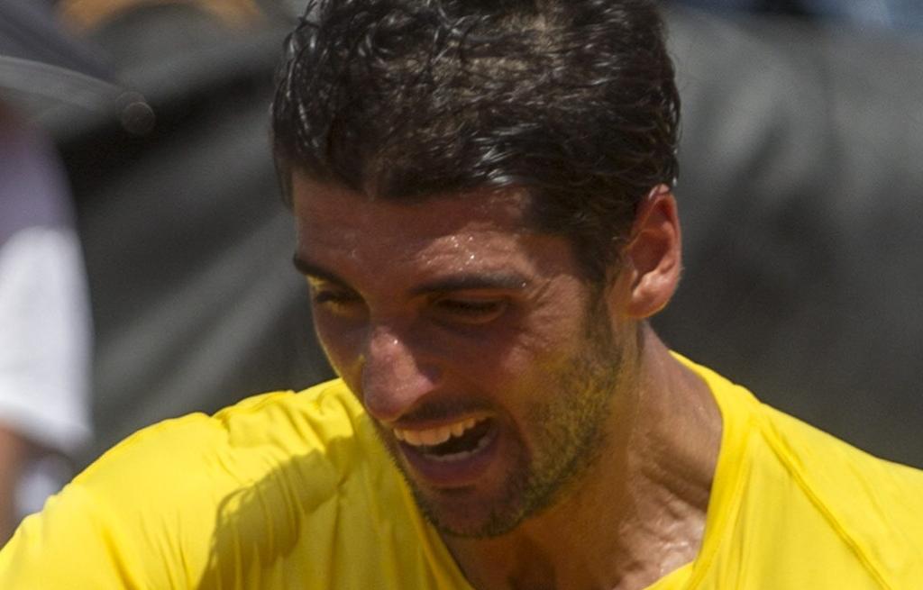 Thomaz Bellucci, que subiu oito posições no ranking mundial, estreou bem na Suíça. | Ivan Fernandez/EFE
