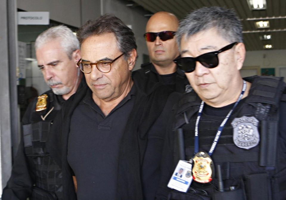 Milton Pascowitch: preso na carceragem da PF em Curitiba. | Aniele Nascimento/Gazeta do Povo