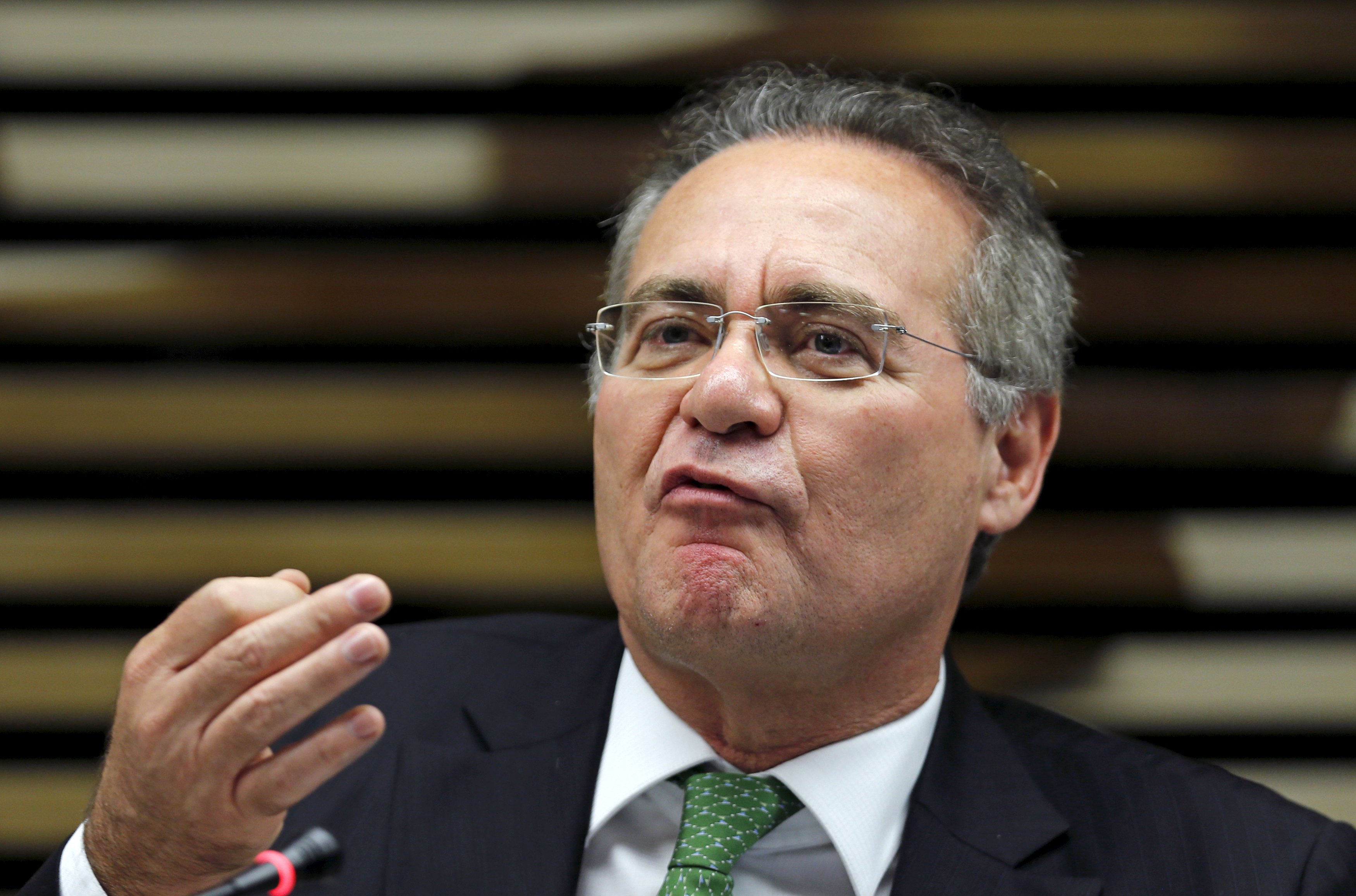 Renan Calheiros diz que vai acabar com os “jabutis”, mas não nesse momento. | Pauklo Whitaker/Reuters