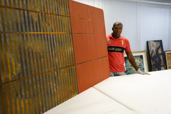 Nesta fase da operação, foram apreendidos 37 quadros | Henry Milleo/Gazeta do Povo