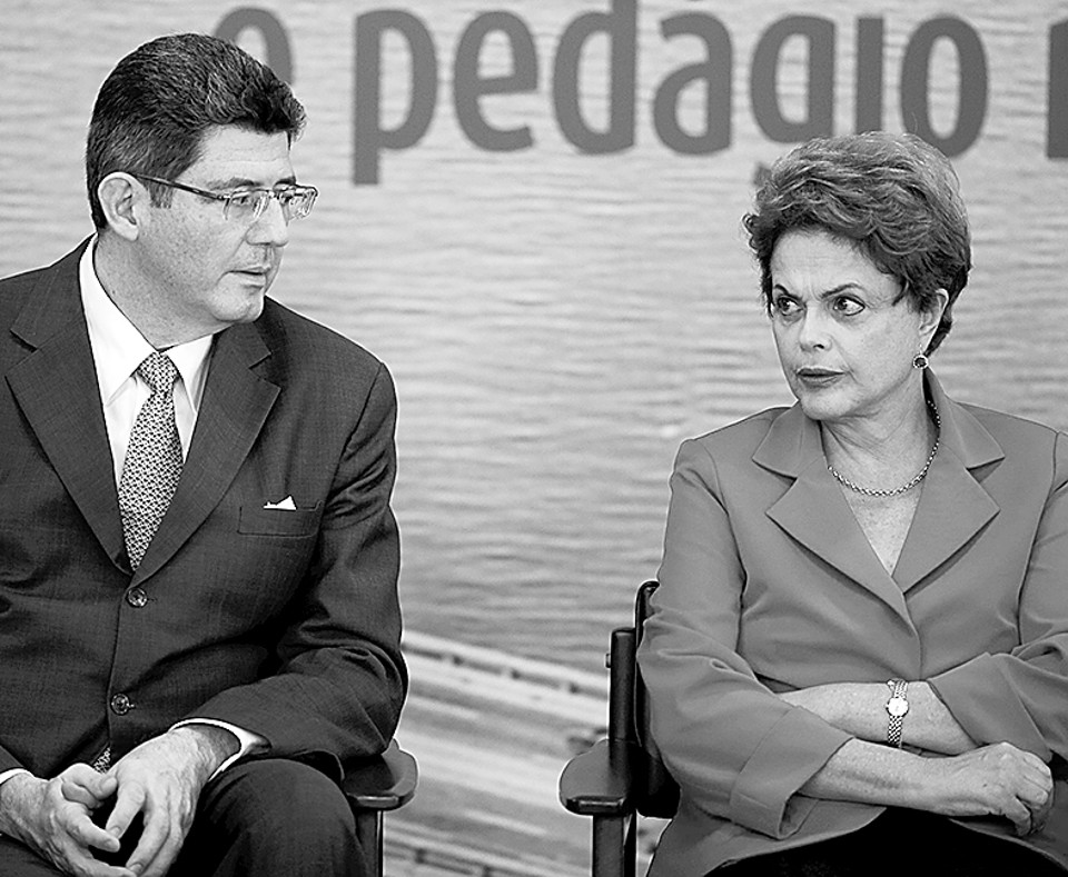 Levy e Dilma: cortes dependem de aprovação do ajuste fiscal. | Ueslei Marcelino/Reuters