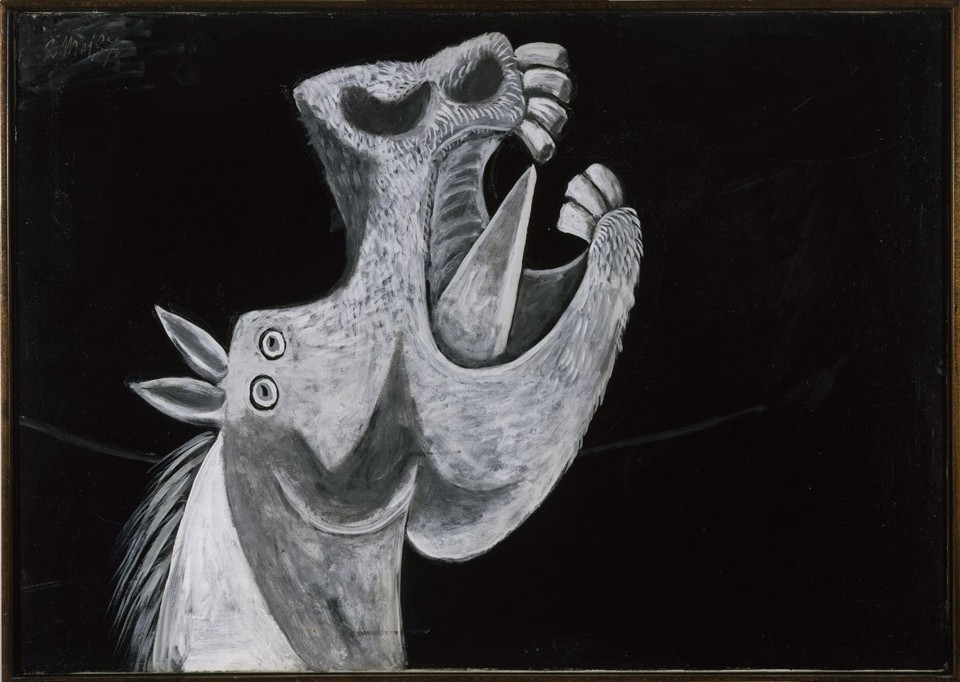 Estudos do cavalo, um dos elementos principais da obra-prima de Guernica. | Reprodução