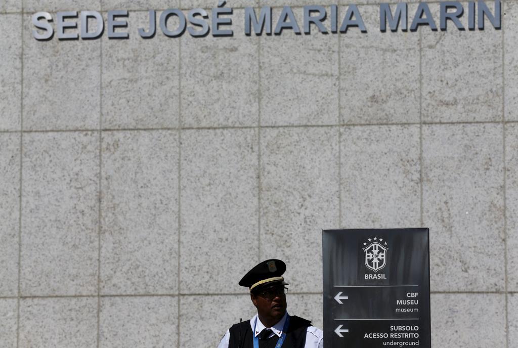 O prédio José Maria Marin, sede da CBF: investigações serão levadas adiante pelo governo americano e serão alvo de CPI. | RICARDO MORAES/REUTERS