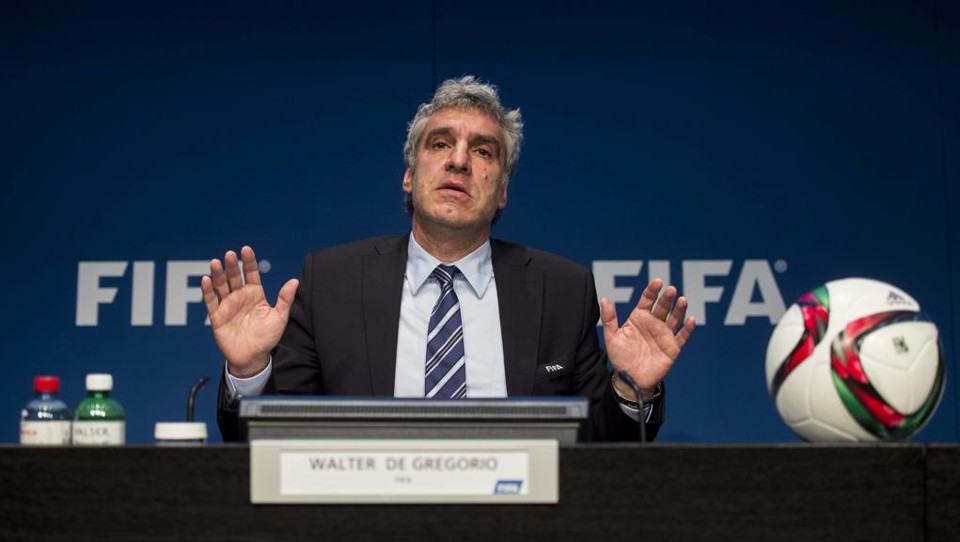 Walter de Gregório falou em nome da Fifa e garantiu que Blatter não está entre os investigados. | ENNIO LEANZA/EFE