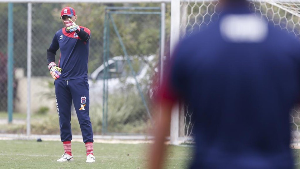 Goleiro Marcos será o titular do Paraná na disputa da Série B. | Henry Milleo/Gazeta do Povo