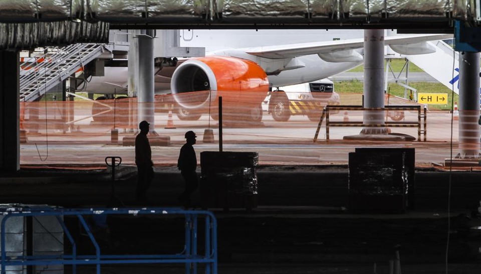 Obra no Aeroporto Afonso Pena está no PAC e a verba para sua conclusão ainda não foi confirmada pelo governo federal. | Daniel Castellano/Gazeta do Povo