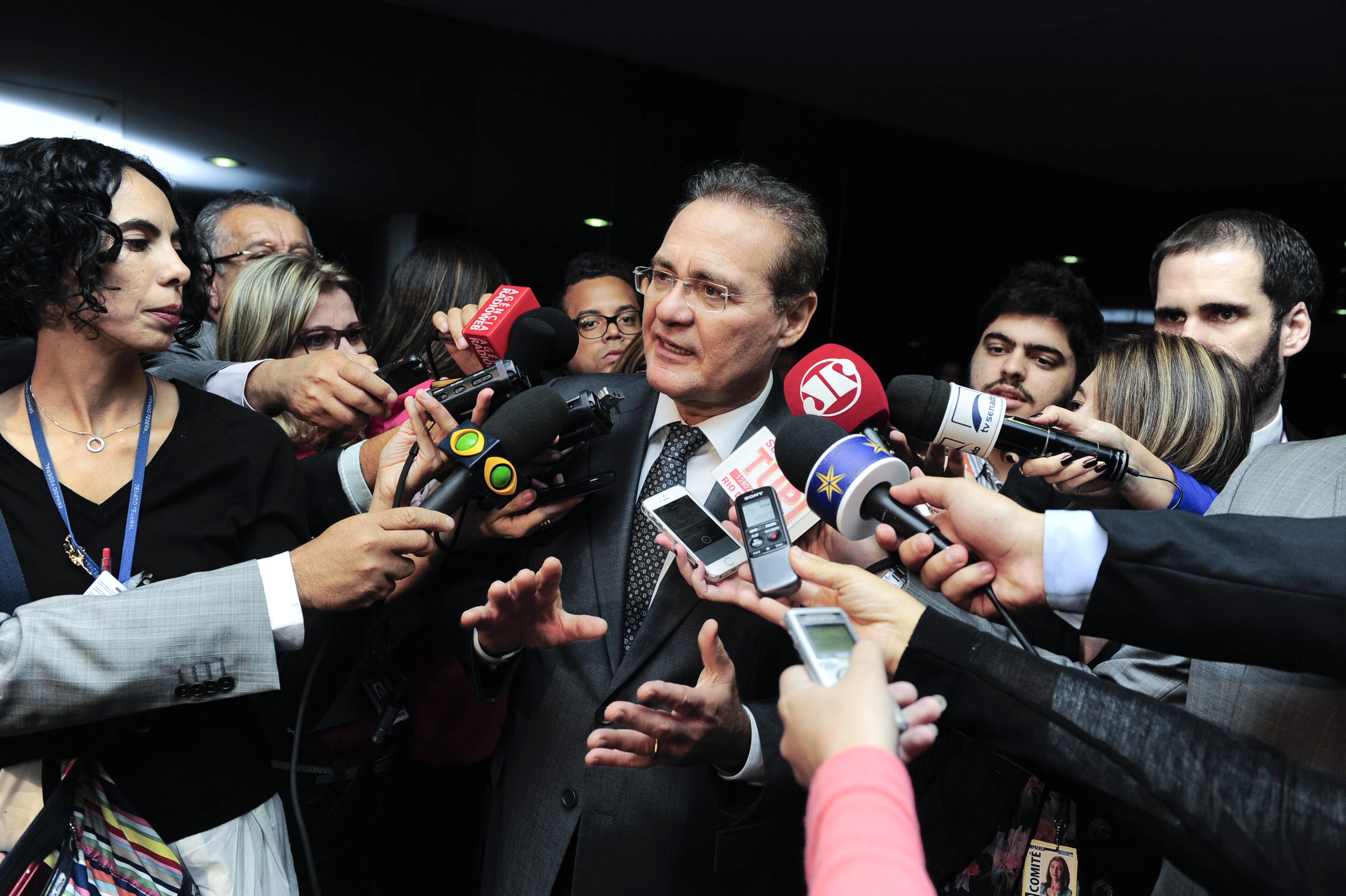 O presidente do Senado disse ainda que Lula “considera urgente” regulamentar a terceirização, contanto que não se permita que as atividades-fim sejam terceirizadas nas empresas | Jonas Pereira
/Agência Senado