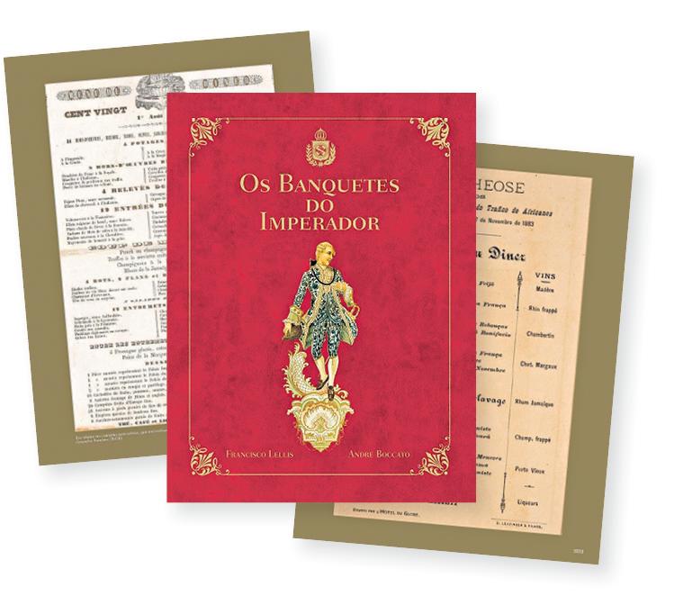 Cardápios deram origem ao livro de Boccato. | Divulgação