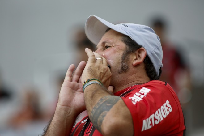 E tentar empurrar o Atlético no grito. | Henry Milleo/Gazeta do Povo