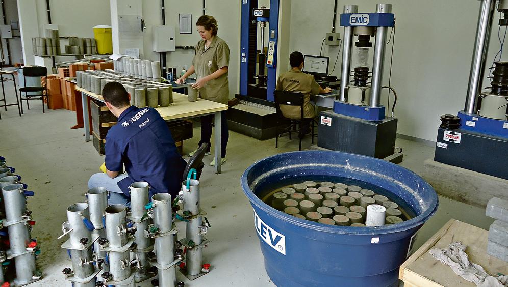 O  IST em Construção Civil conta com três Laboratórios Polo Avançados nas cidades de Maringá, Cascavel e Pato Branco. | Divulgação/Senai