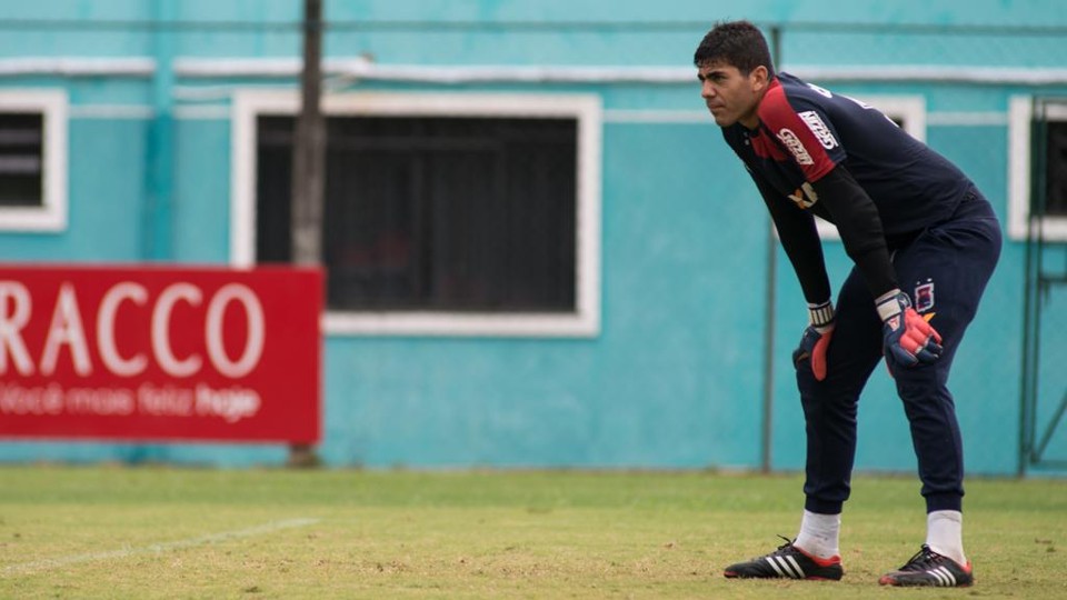 Murilo vai substituir Marcos no gol do Paraná contra o Boa Esporte. | Lucas Pontes/Gazeta do Povo