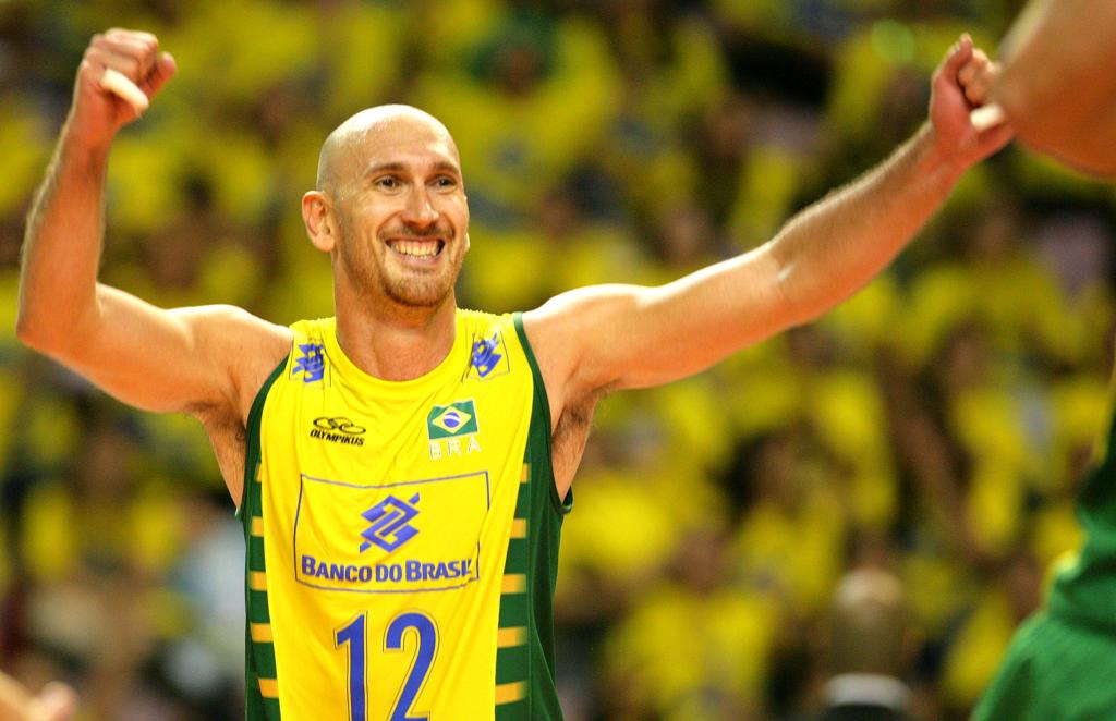Nalbert, campeão olímpico em Atenas-2004, vai participar do evento da CBV em Ponta Grossa. | Divulgação/CBV