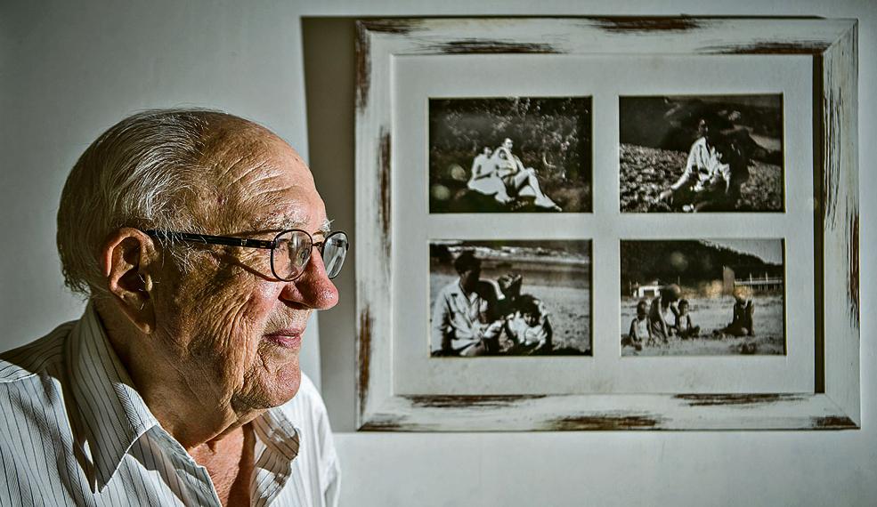 Bigarella e fotos de seu acervo: de todas as expedições, fascínio pela de 1948 – a descoberta do Parque Nacional do Iguaçu. | Marcelo Andrade/Gazeta do Povo