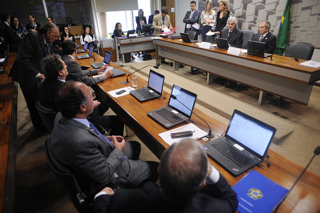 Reunião da CAE teve confusão por sistema de votação | Pedro França/Agência Senado
