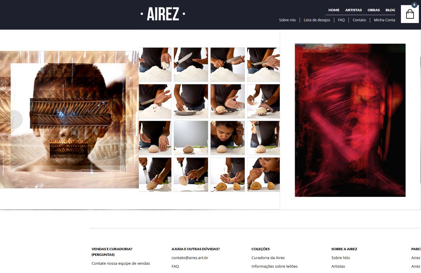 Plataforma Airez entrou no ar na sexta-feira (15) | Reprodução/