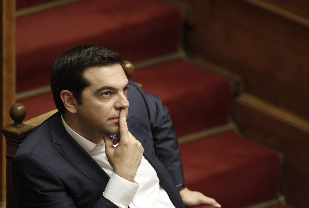 Alexis Tsipras, primeiro-ministro grego, atacou o plano de ajuda oferecido pela Zona do Euro e o FMI. | Yannis Kolesidis/EFE