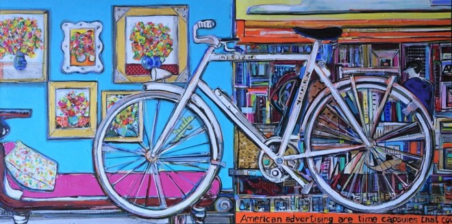 Uso de cores vibrantes é uma das marcas das obras recentes do artista. | Divulgação