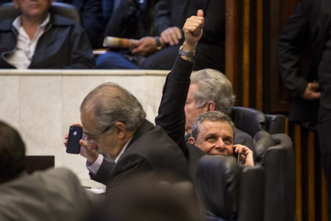 Tamo junto Missionário Ricardo Arruda (PSC). | Henry Milleo/Gazeta do Povo