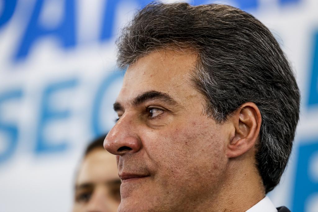 Em entrevista coletiva, o governador Beto Richa afirmou que apoia as investigações e que a corrupção na Receita Estadual precede o seu governo e é “endêmica” | Henry Milleo/Gazeta do Povo