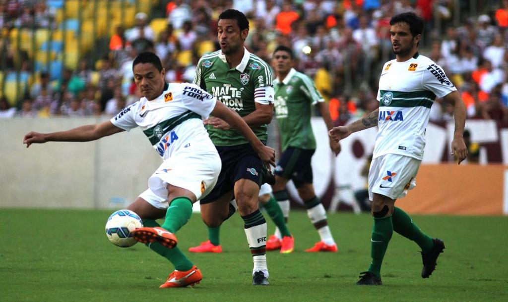 Helder falhou no lance que originou o gol do Fluminense. | Nelson Perez/Fluminense FC
