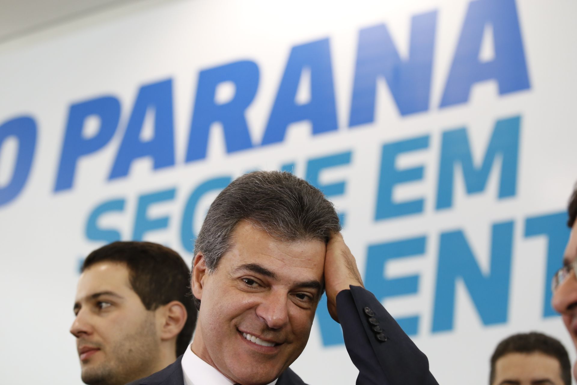 Beto Richa voltou a ressaltar que está aberto ao diálogo com os professores mas, por ora, não mexeu na proposta. | Henry Milleo/Gazeta do Povo