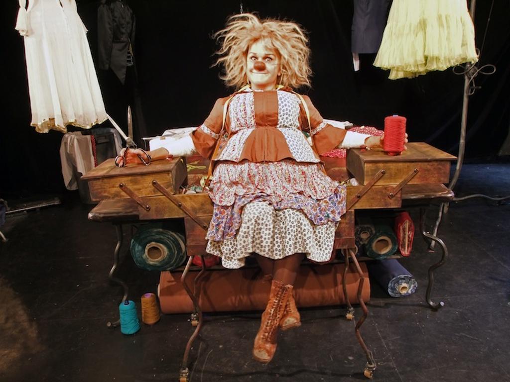 A atriz Gardi Hutter: 30 anos burilando personagem inspirada em Chaplin. | Divulgação