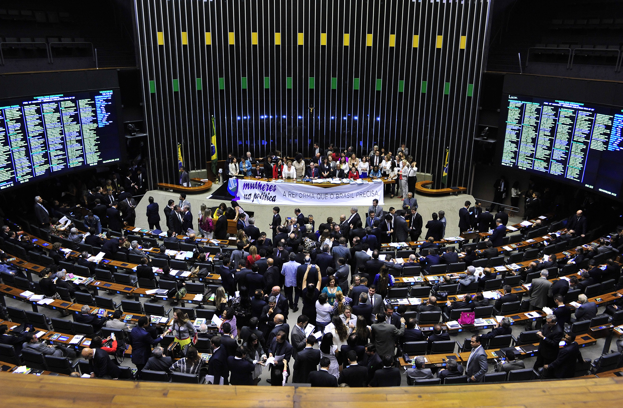 Plenário da Câmara Federal na sessão de terça: veto as mulheres e temas polêmicos. | Luis Macedo /Câmara dos Deputados