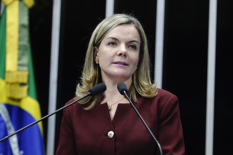 Gleisi Hoffmann: senadora petista segue sendo investigada dentro da Operação Lava jato. | Moreira Mariz/Agencia Senado