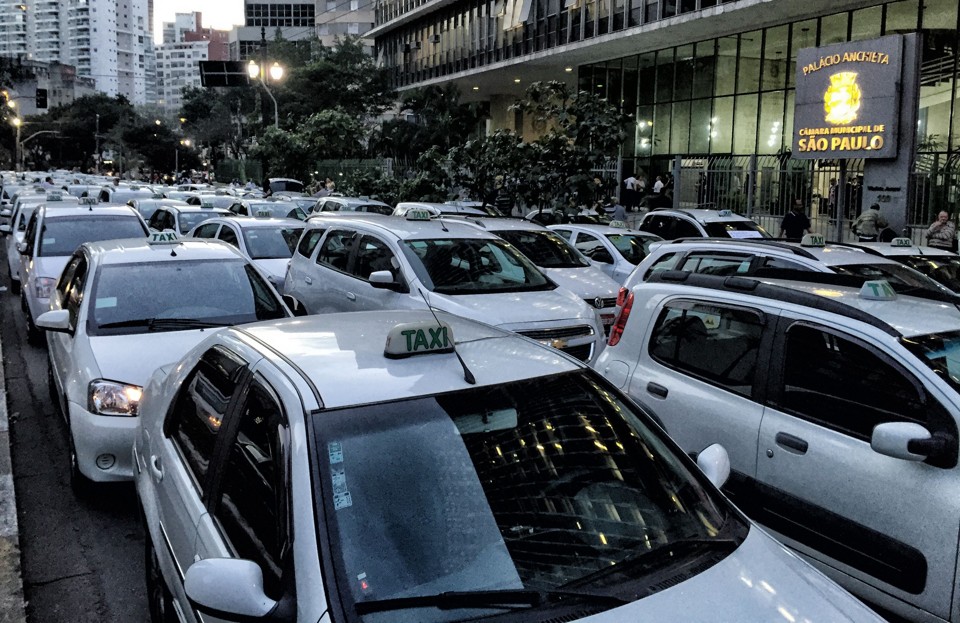 Presidente do sindicato da categoria em SP afirmou em audiência que sem o veto ao aplicativo “não tem como conter a categoria”, “vai ter morte” | Paulo Pinto/Fotos Públicas