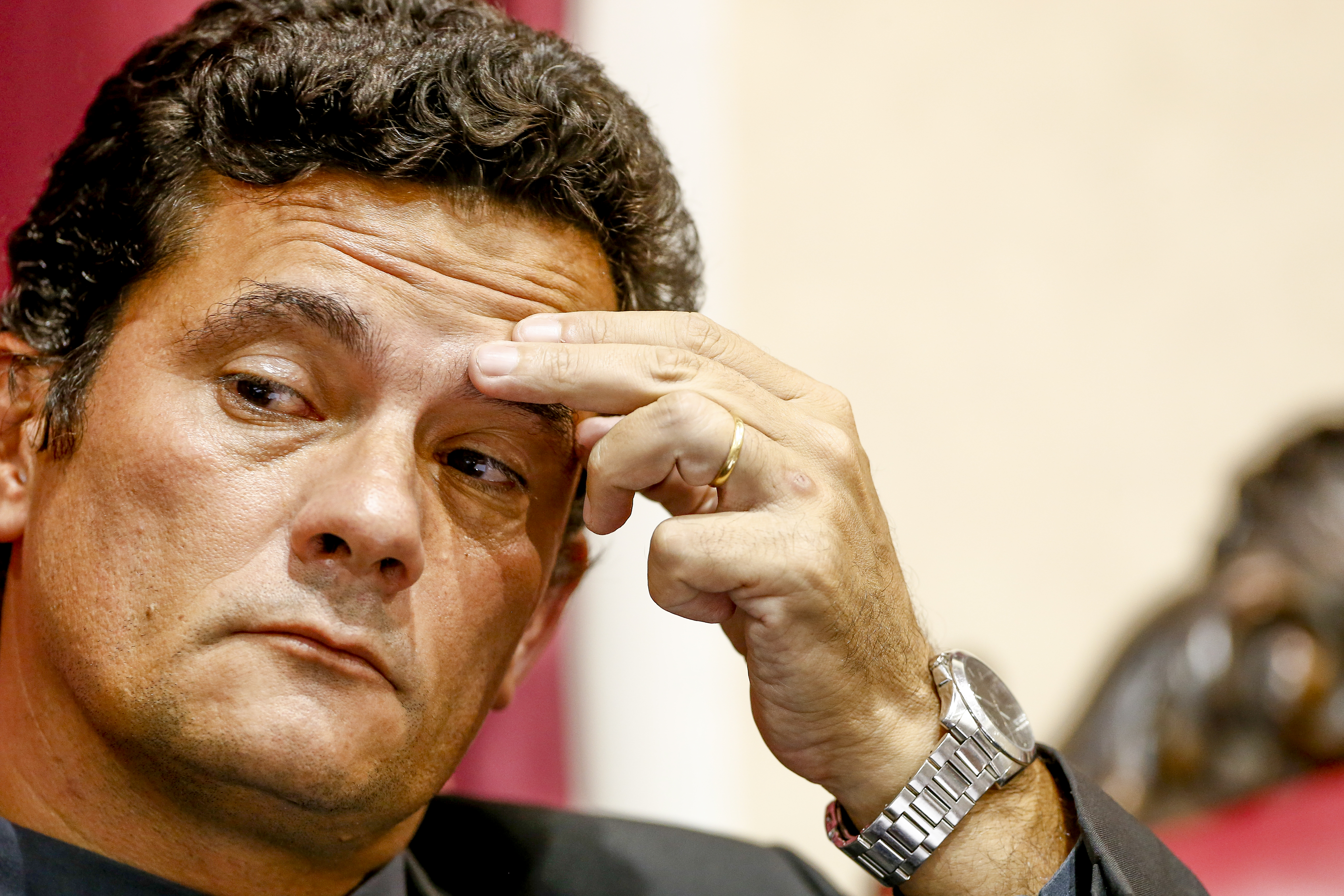 O juiz federal Sergio Moro, responsável pela Operação Lava Jato na 1ª instância, atuou como auxiliar da ministra Rosa Weber no processo. | Hugo Harada/Gazeta do Povo
