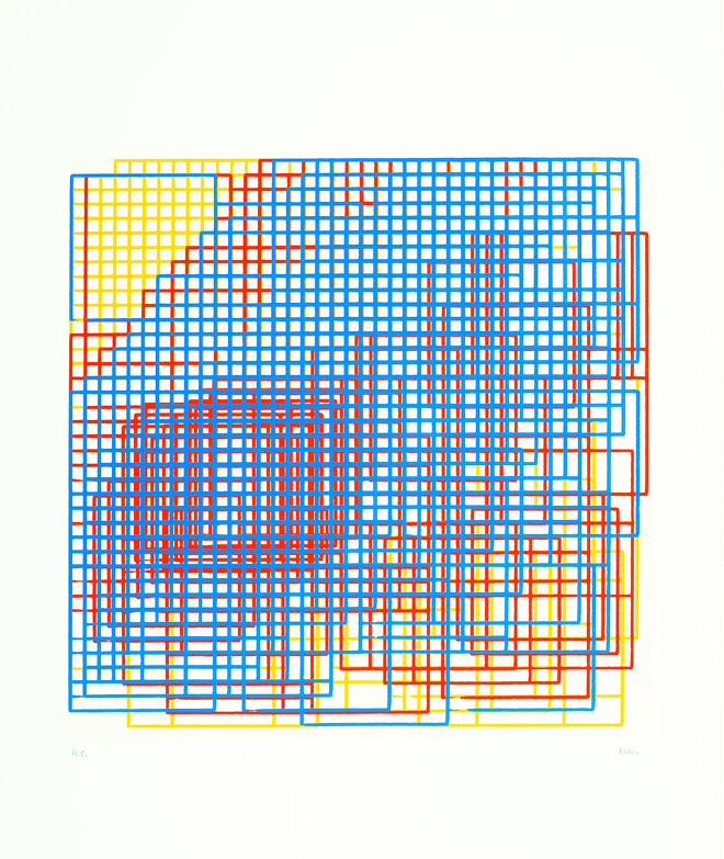 Obra de Frieder Nake | Divulgação