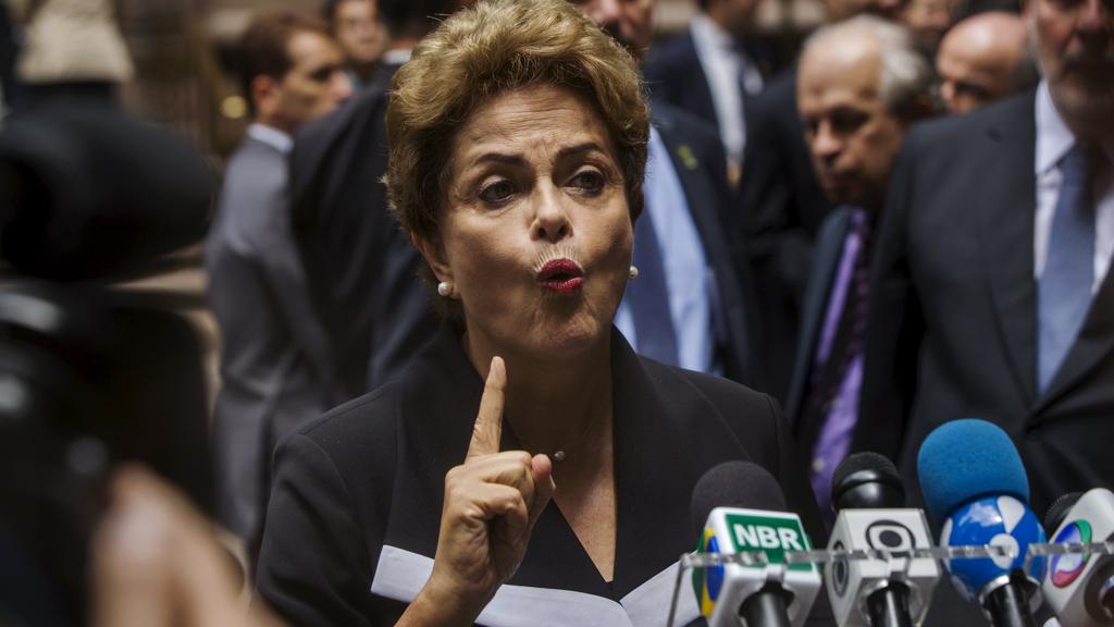 Dilma rebateu as acusações do delator durante entrevista a jornalistas em Nova York, | Lucas Jackson
/Reuters