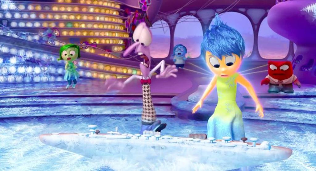 Cena de “Divertida Mente”, em que parte da ação se passa na cabeça de uma pré-adolescente. | Divulgação