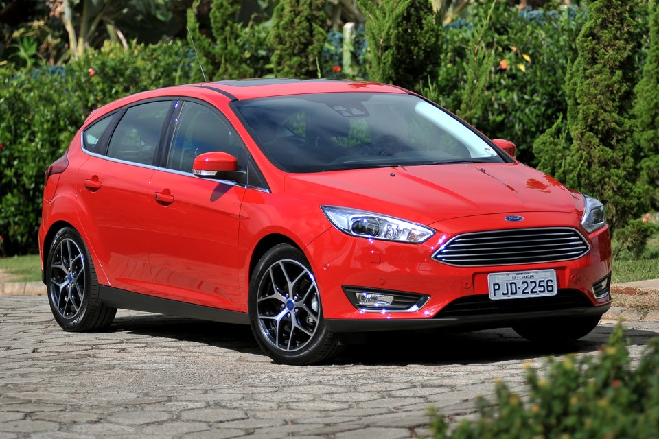 Dois anos após lançamento atrasado da terceira geração, Brasil recebe novo visual para o Focus, seguinda o padrão global. | Reinaldo Canato/Divulgação/ Ford