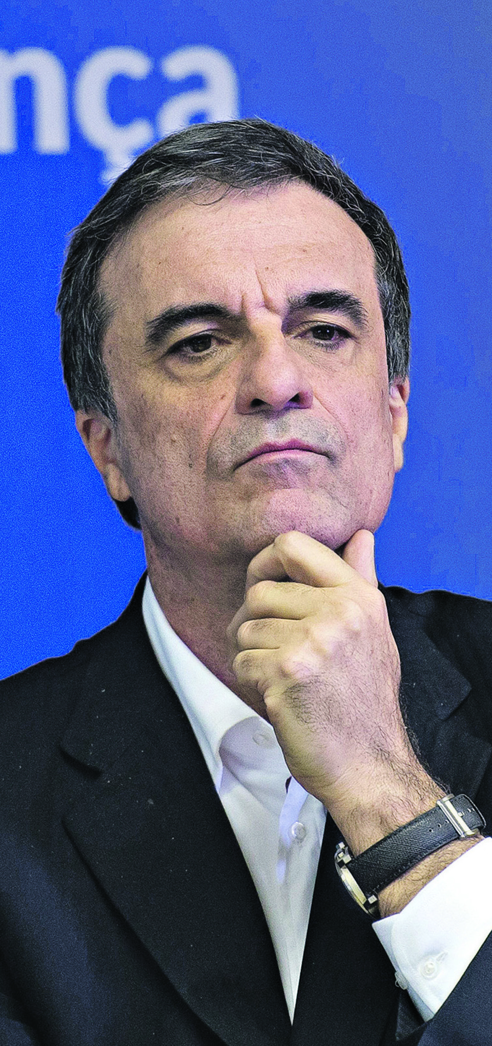 Cardozo, durante coletiva sobre delação do empreiteiro Ricardo Pessoa: PT cobra explicações sobre ação da PF. | Marcelo Camargo/Agência Brasil